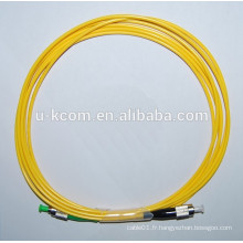 FC / APC-FC / UPC Câble de connexion à fibre optique Simplex SM